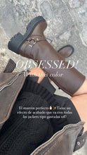 Cargar imagen en el visor de la galería, BIKER BOOTS BROWN