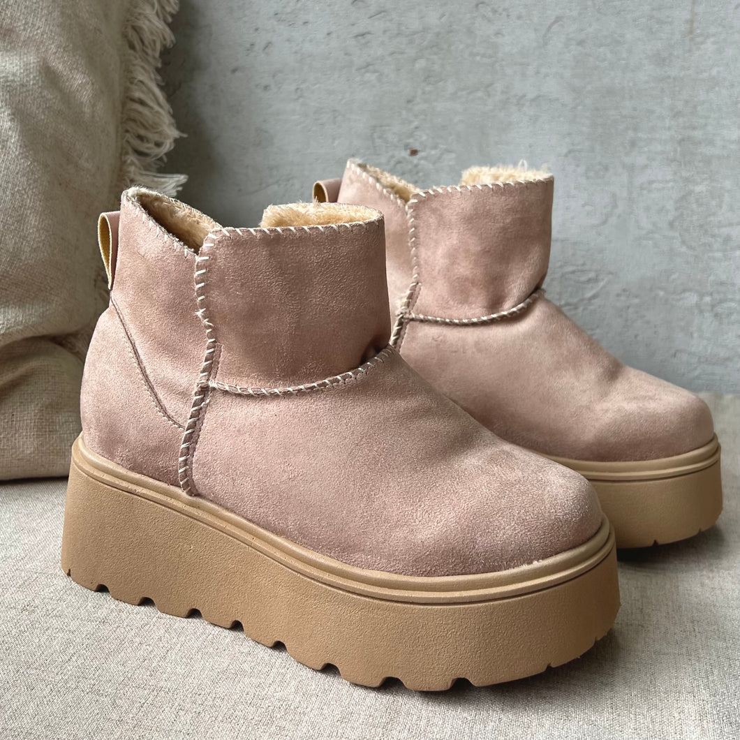 TEDDY BOOTS BEIGE