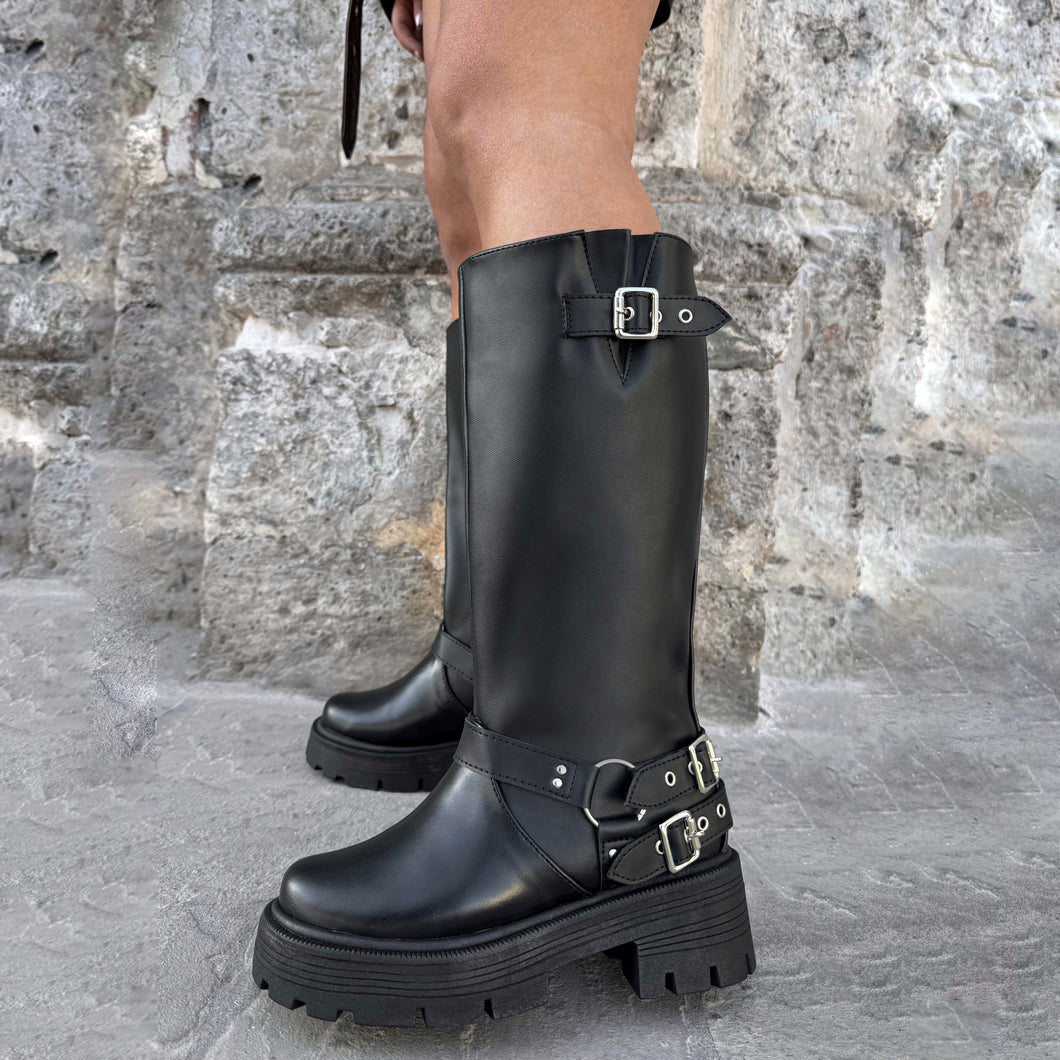 BIKER BOOTS BLACK